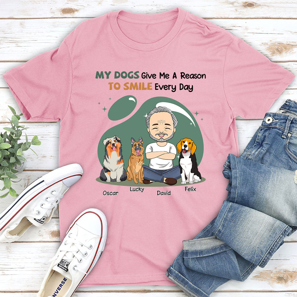 Smile Every Day - Personalized Custom Unisex T-shirt