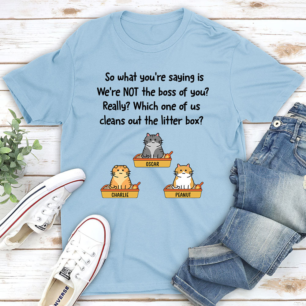 The Real Boss - Personalized Custom Unisex T-shirt