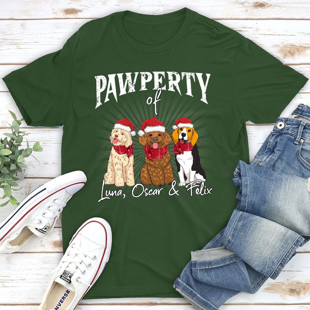 Vintage Dog Property - Personalized Custom Unisex T-shirt