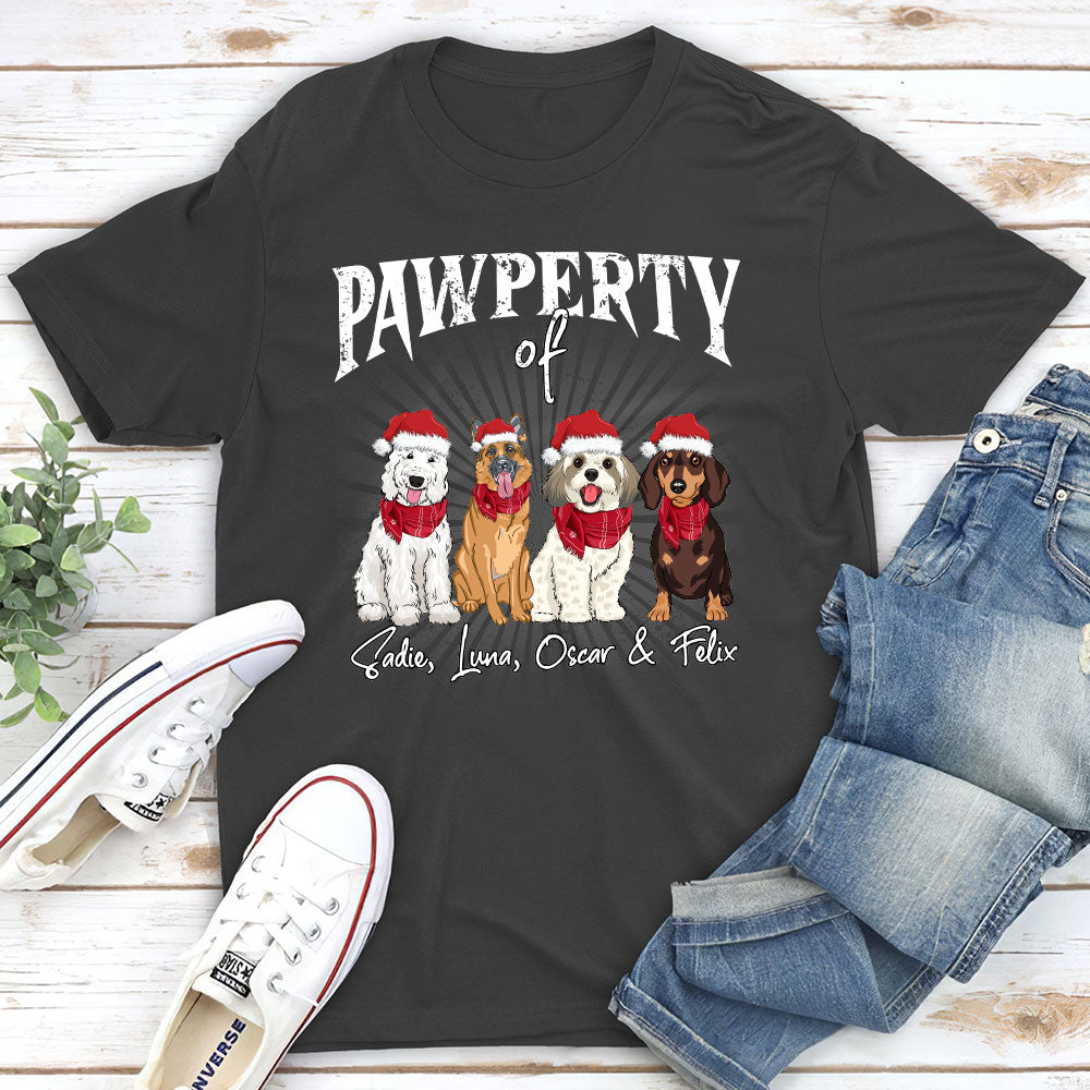 Vintage Dog Property - Personalized Custom Unisex T-shirt