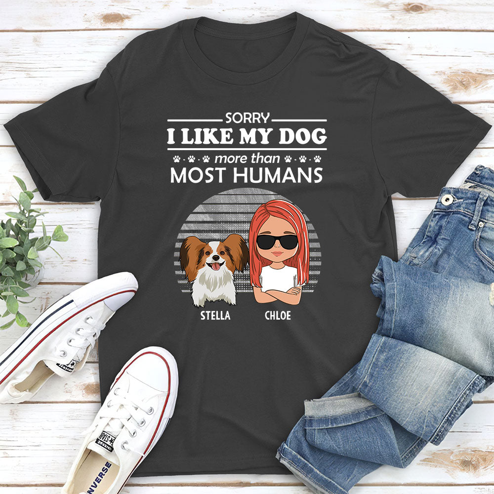 Sorry Not Sorry - Personalized Custom Unisex T-shirt