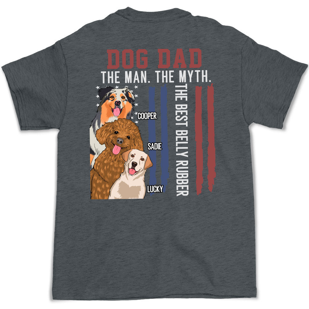 The Best Belly Rubber - Personalized Custom Unisex T-shirt