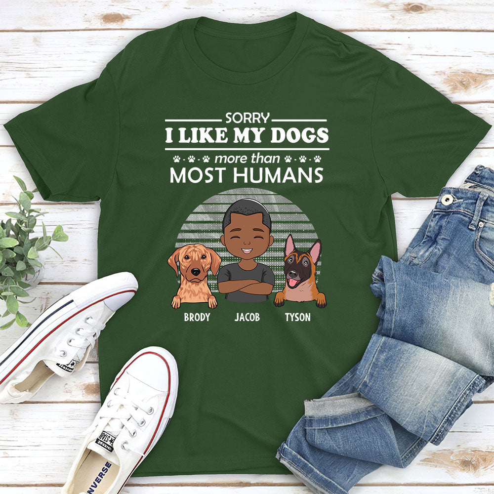 Sorry Not Sorry - Personalized Custom Unisex T-shirt