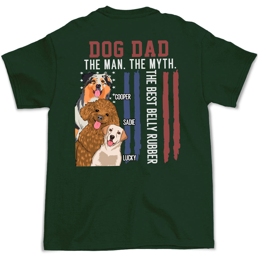 The Best Belly Rubber - Personalized Custom Unisex T-shirt
