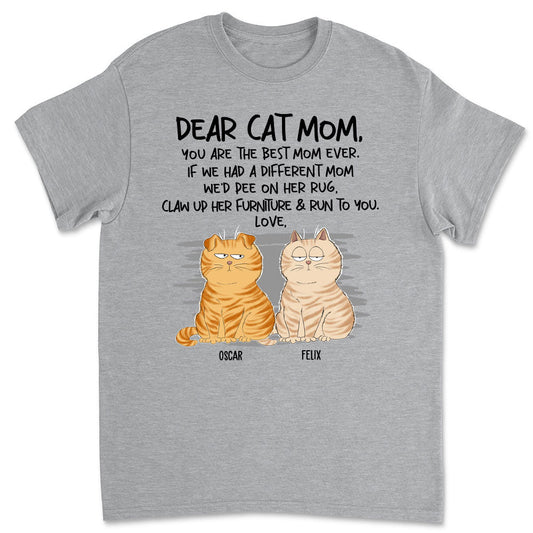 Pee On Her Rug - Personalized Custom Unisex T-shirt