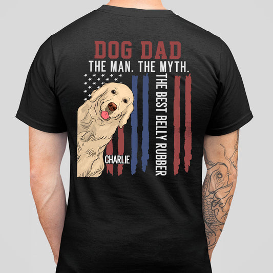 The Best Belly Rubber - Personalized Custom Unisex T-shirt