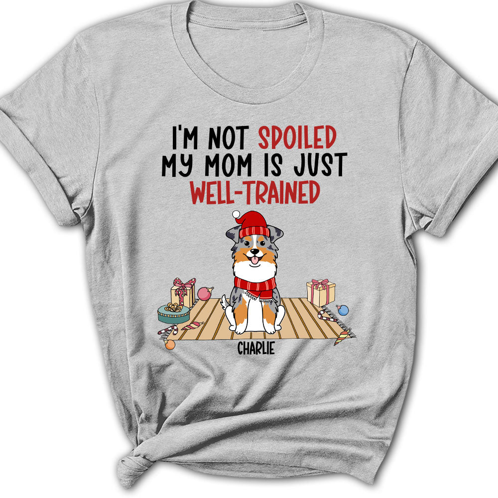 Well Trained Mom  - Personalized Custom Women's T-shirt