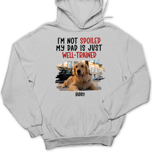 Well Trained Mom Photo - Personalized Custom Hoodie