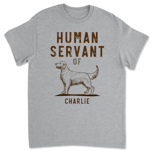 The Human Servant - Personalized Custom Premium T-shirt