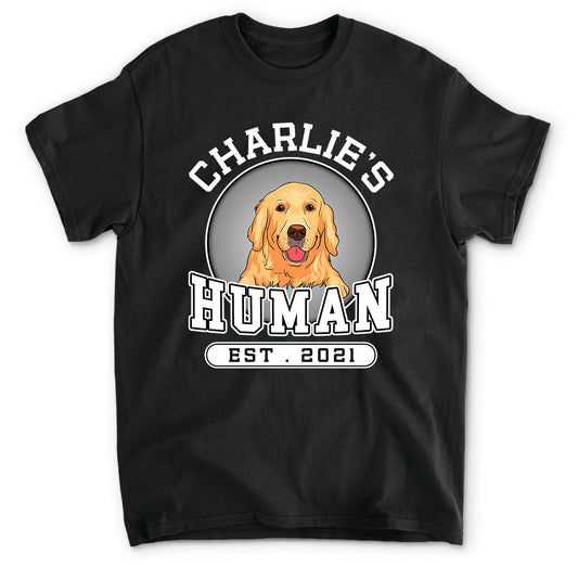 Dog Person Title - Personalized Custom Unisex T-Shirt