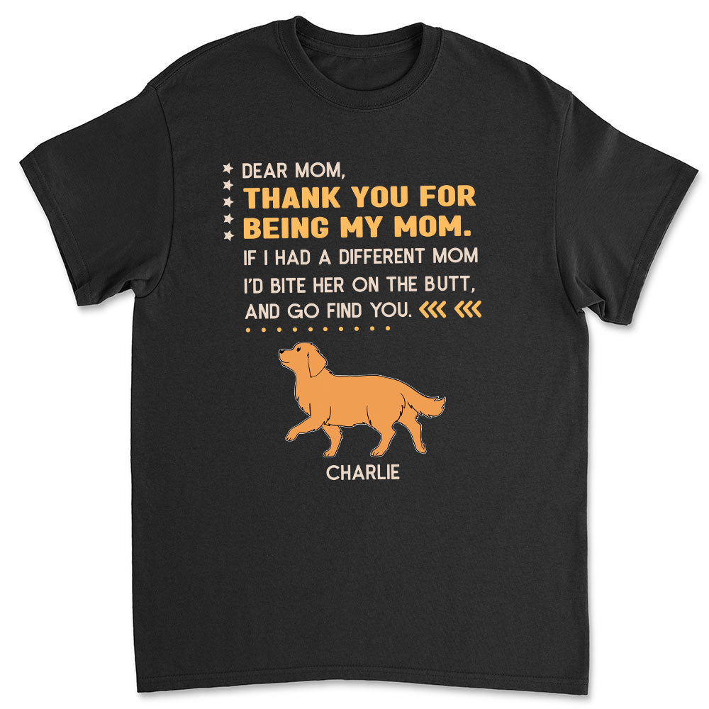 Being My Mom - Personalized Custom Unisex T-shirt