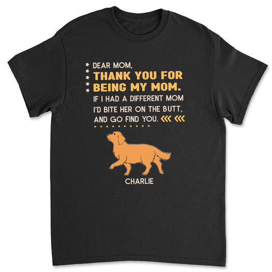Being My Mom - Personalized Custom Unisex T-shirt
