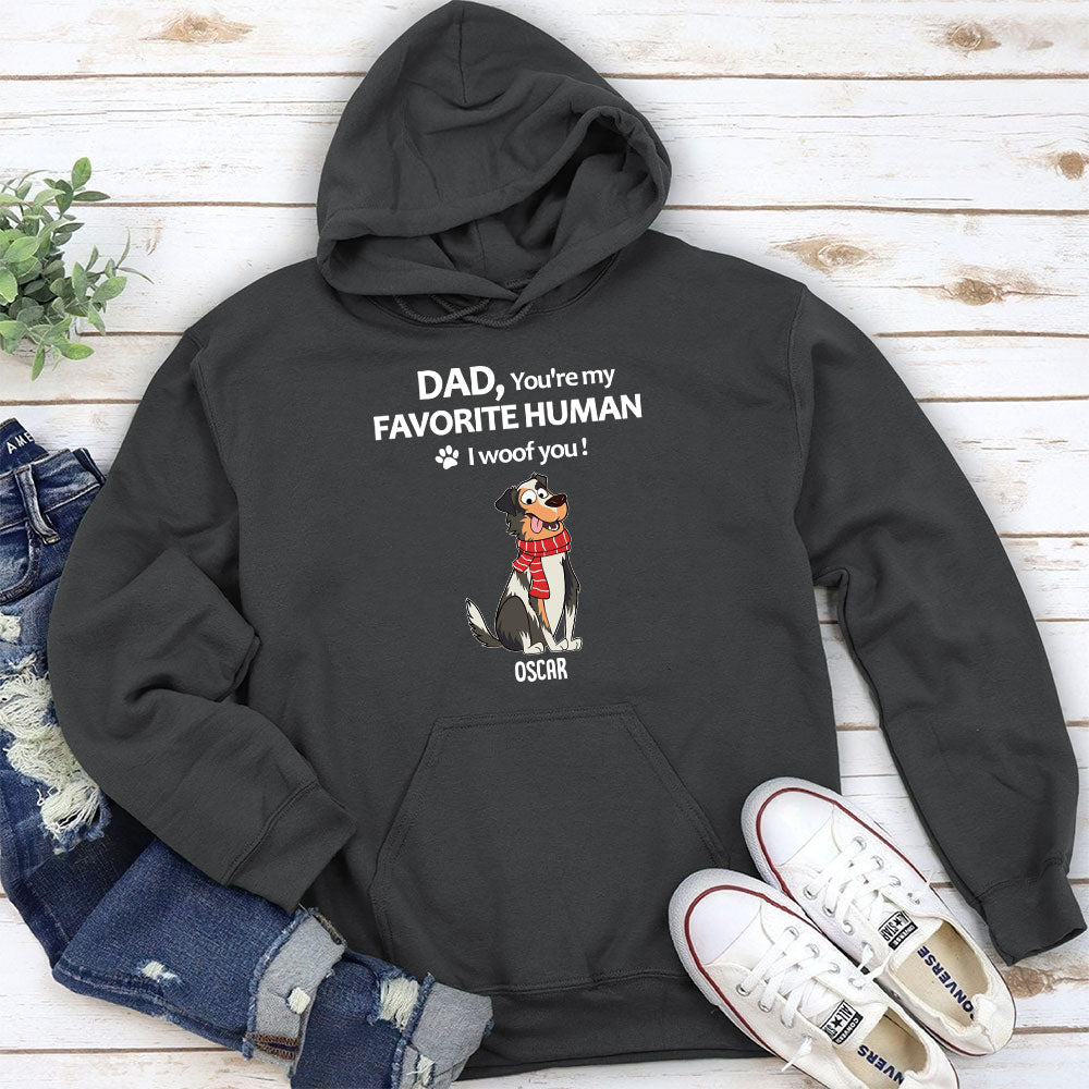 To My Favorite Human - Personalized Custom Hoodie