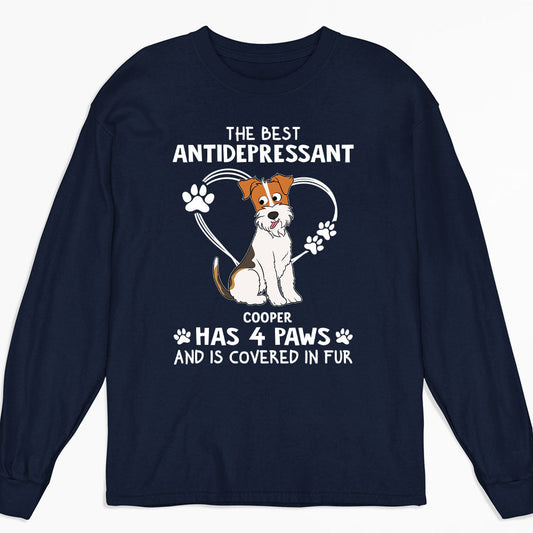 Best Antidepressant - Personalized Custom Long Sleeve T-shirt