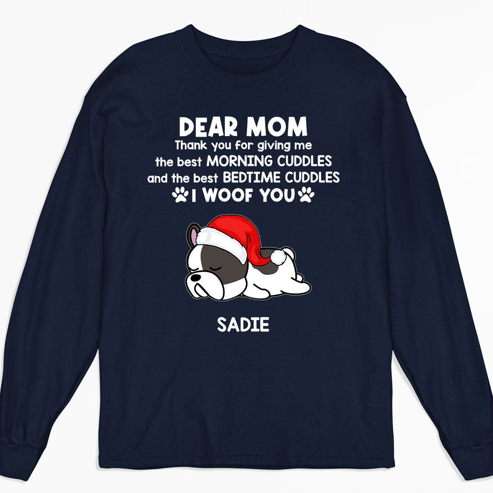 Snuggle Cuddle - Personalized Custom Long Sleeve T-shirt