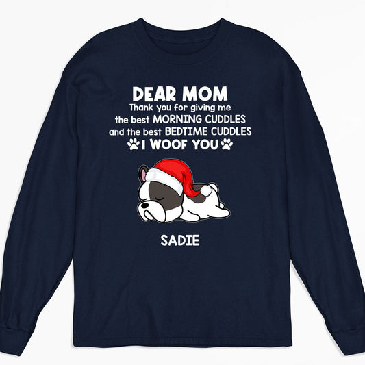 Snuggle Cuddle - Personalized Custom Long Sleeve T-shirt