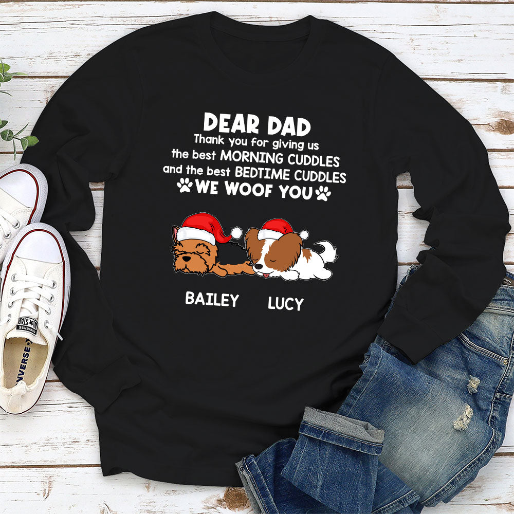 Snuggle Cuddle - Personalized Custom Long Sleeve T-shirt