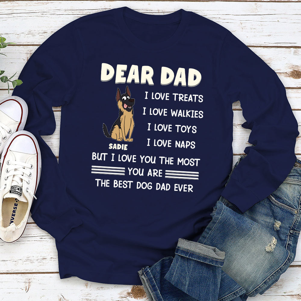 But I Love You - Personalized Custom Long Sleeve T-shirt