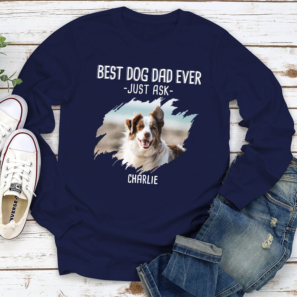 Best Mom Just Ask - Personalized Custom Long Sleeve T-shirt