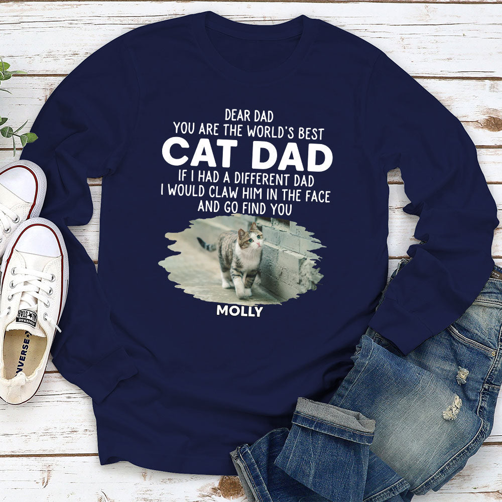 We Would Claw Photo - Personalized Custom Long Sleeve T-shirt