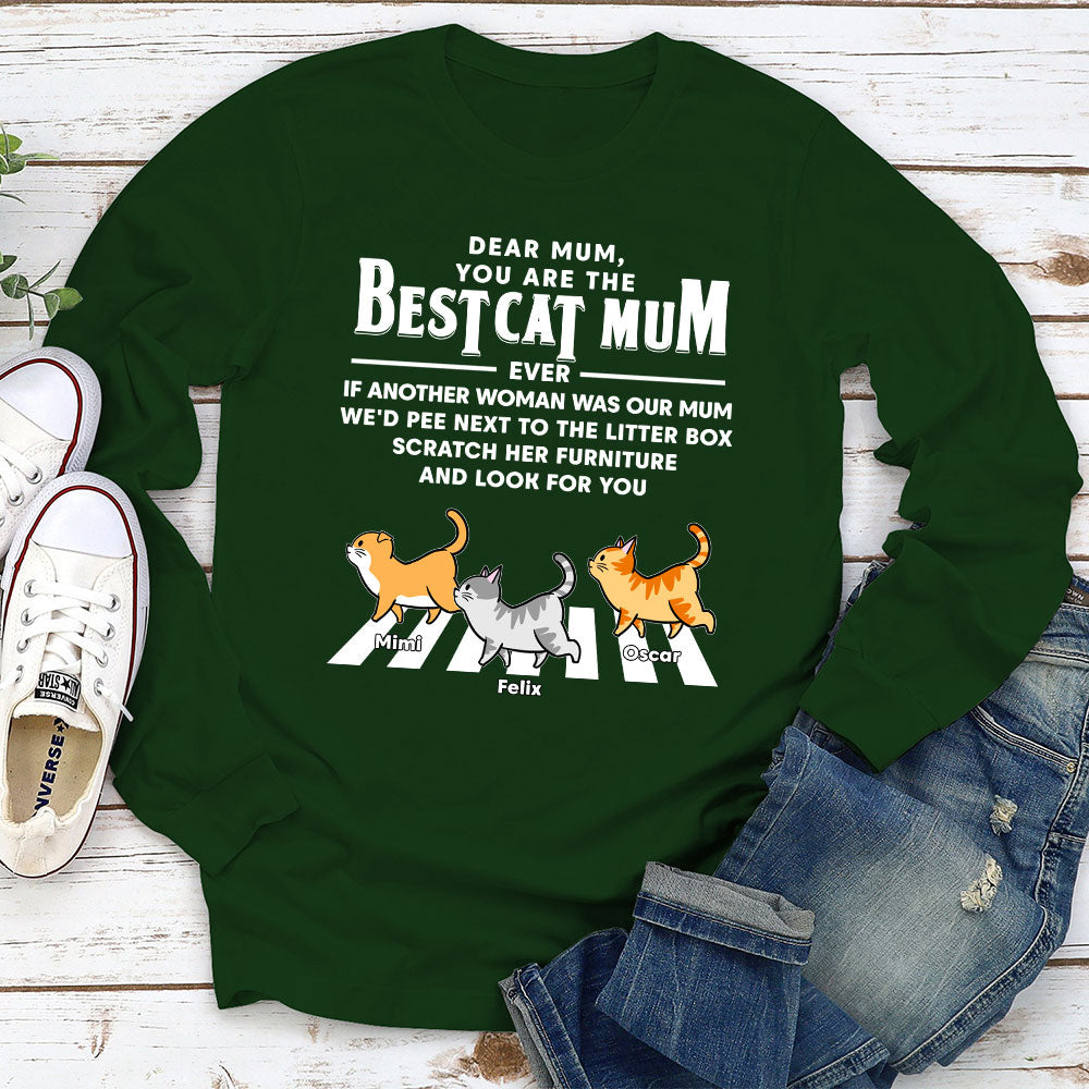 Cats Look For You - Personalized Custom Long Sleeve