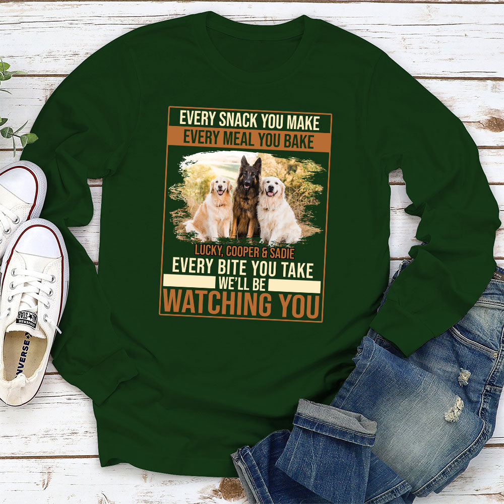 Snack And Meal - Personalized Custom Long Sleeve T-shirt