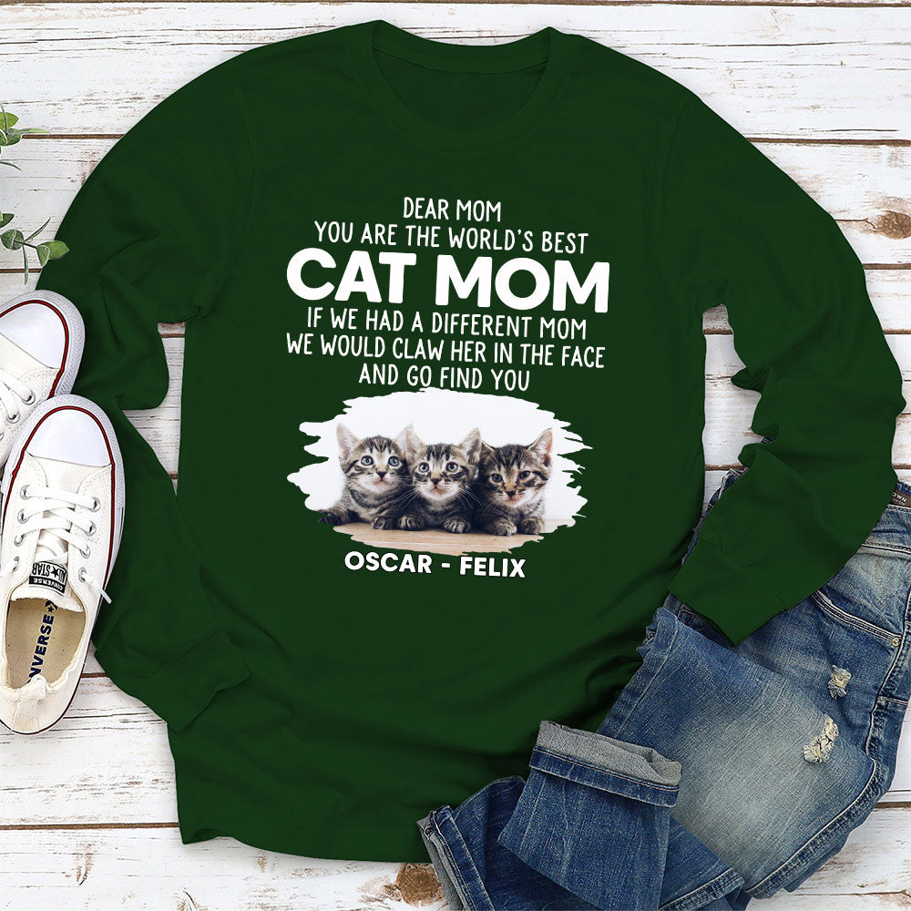 We Would Claw Photo - Personalized Custom Long Sleeve T-shirt