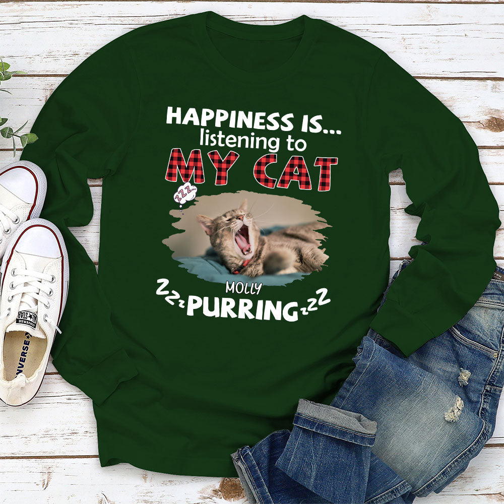 My Pets Snoring - Personalized Custom Long Sleeve T-shirt