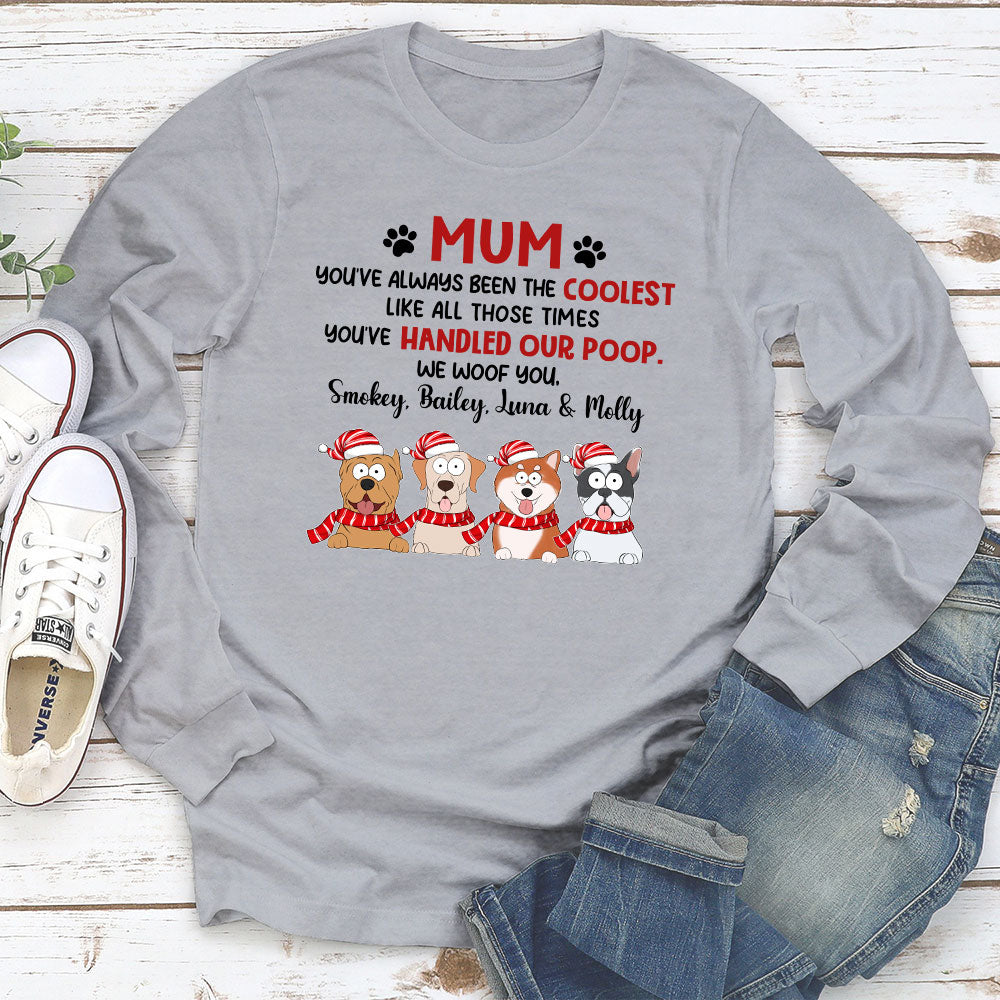 Always Coolest - Personalized Custom Long Sleeve T-shirt