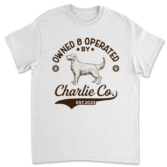Dog Co. - Personalized Custom Unisex T-shirt