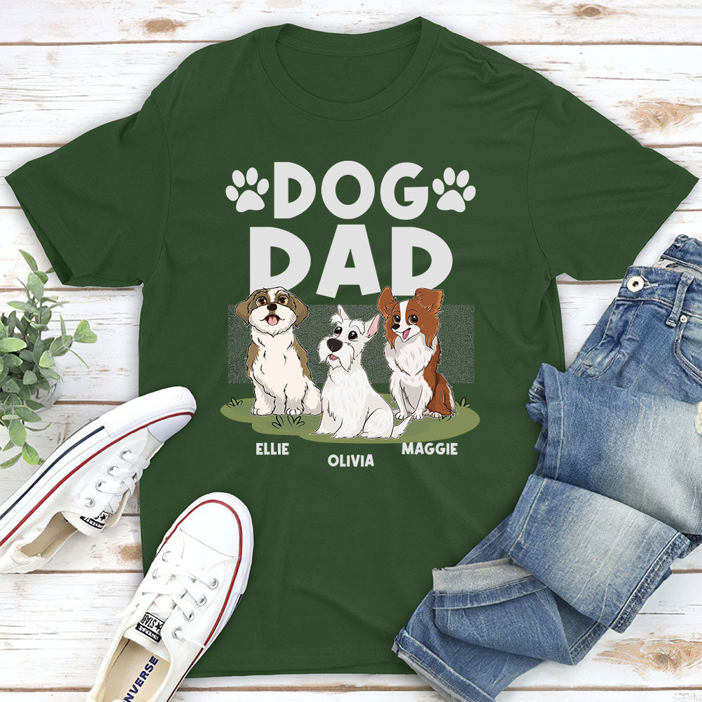 Happy Dog - Personalized Custom Unisex T-shirt