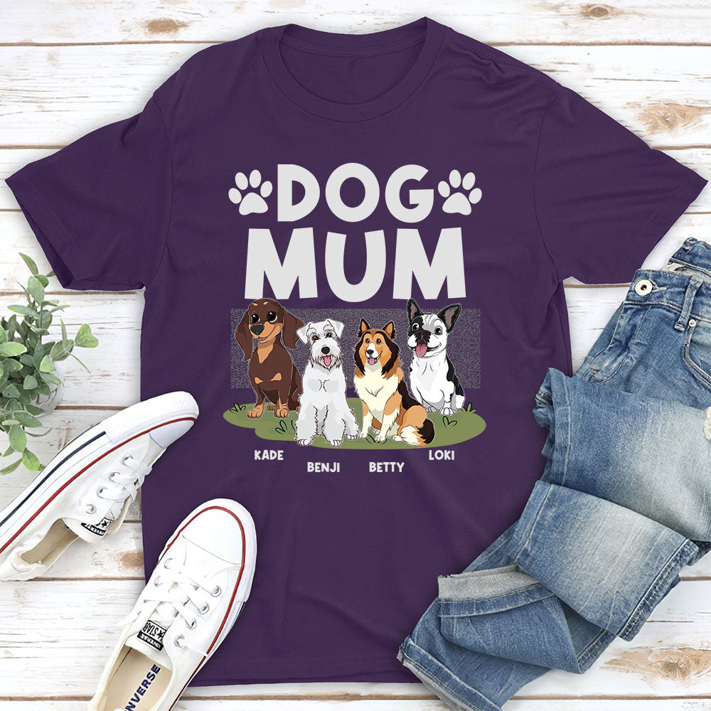Happy Dog - Personalized Custom Unisex T-shirt