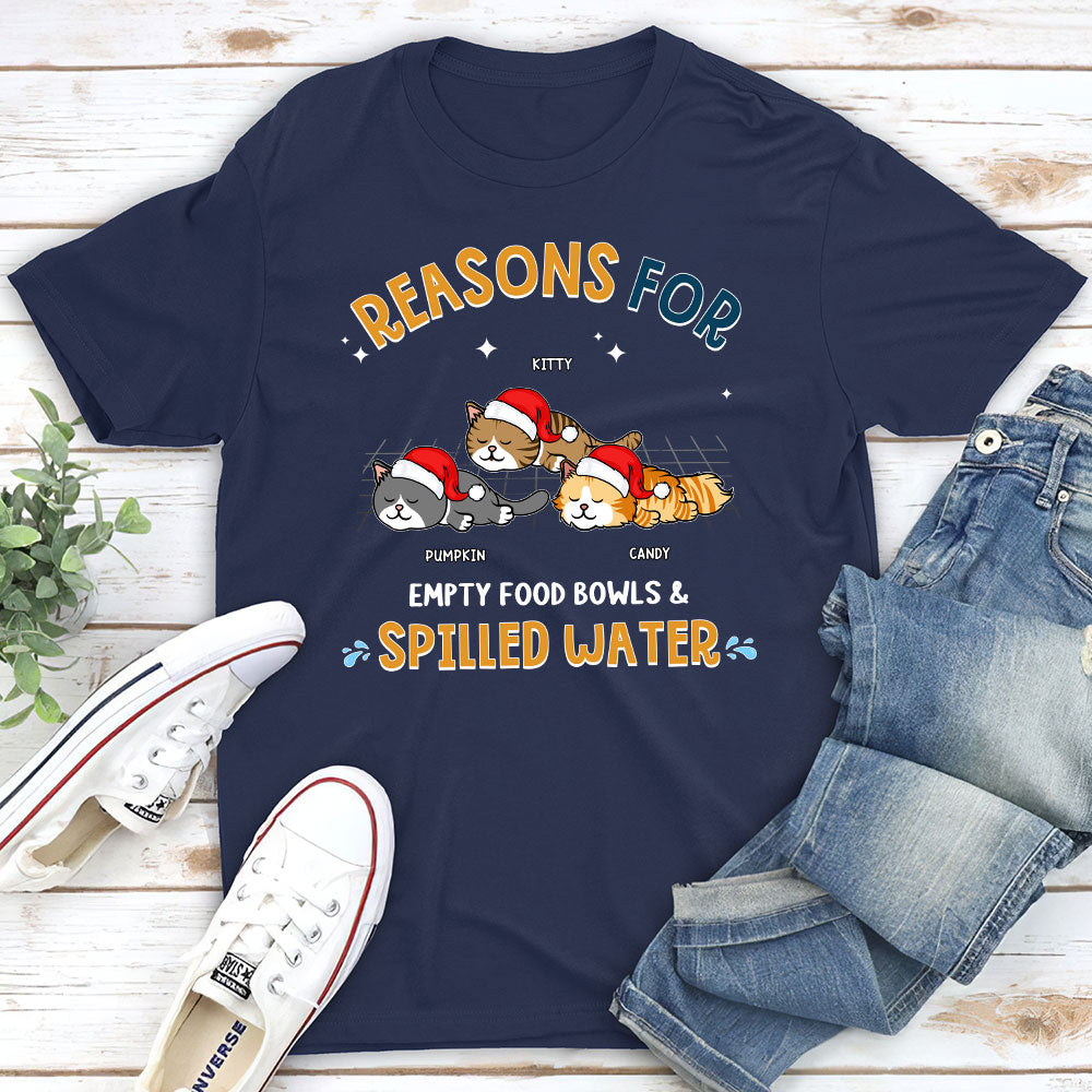 The Reasons For - Personalized Custom Premium T-shirt