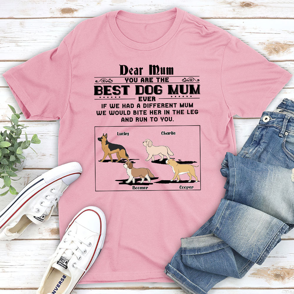 Bite The Leg - Personalized Custom Unisex T-shirt