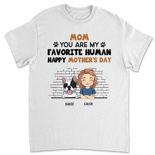 Our Favorite Human - Personalized Custom Unisex T-shirt