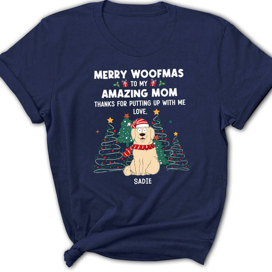 Putting Up With Us - Personalized Custom Women's T-shirt