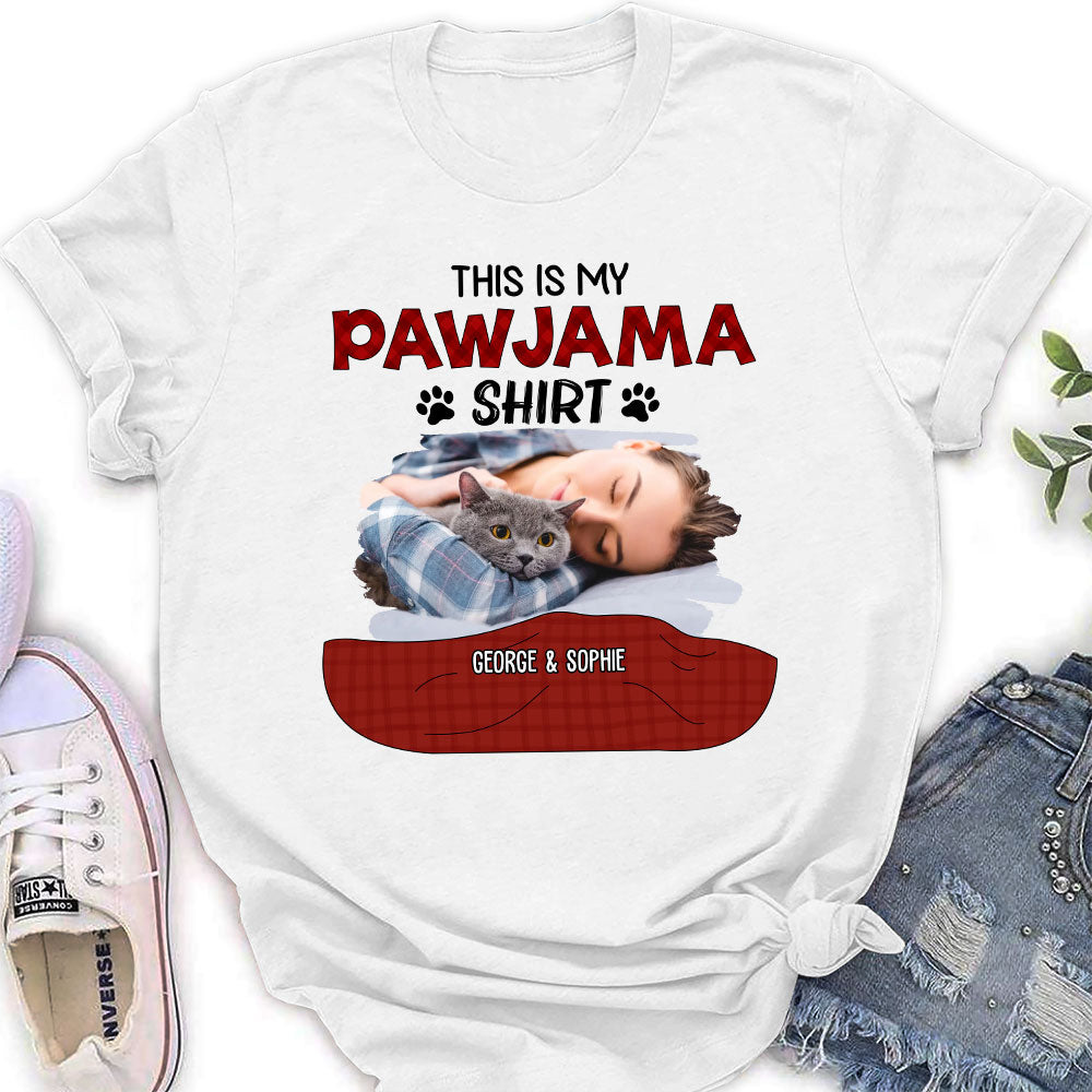 Pajama Shirt Version 3 Photo - Personalized Custom Women's T-shirt