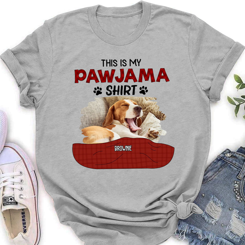 Pajama Shirt Version 3 Photo - Personalized Custom Women's T-shirt