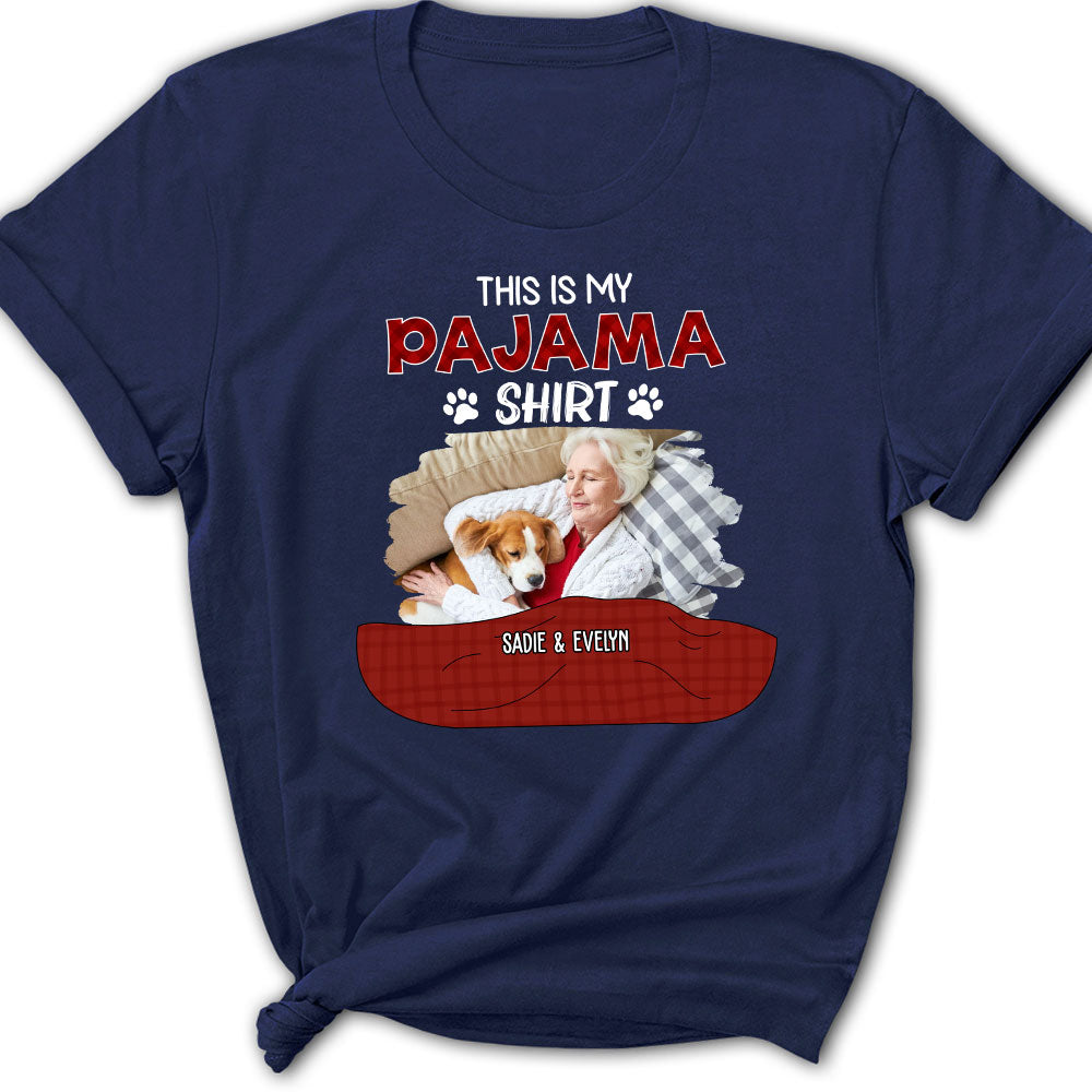 Pajama Shirt Version 3 Photo - Personalized Custom Women's T-shirt