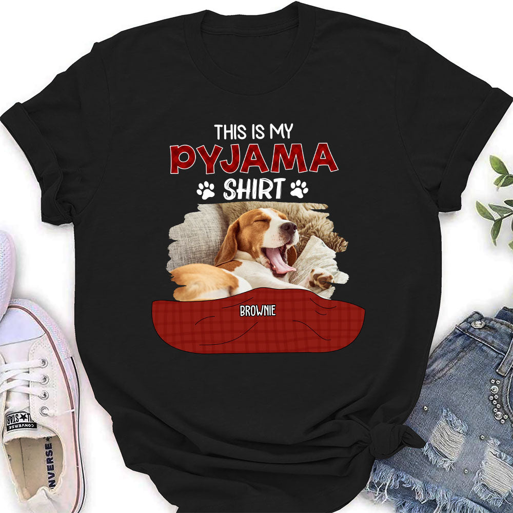 Pajama Shirt Version 3 Photo - Personalized Custom Women's T-shirt