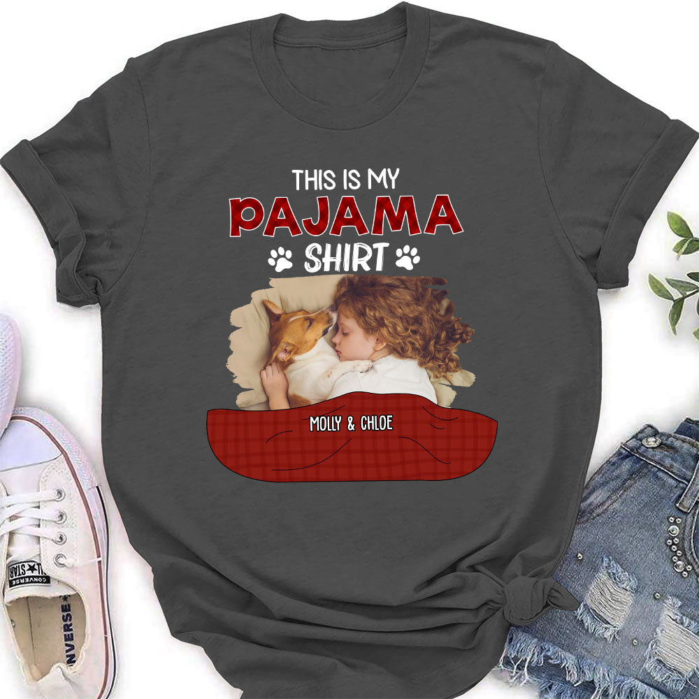 Pajama Shirt Version 3 Photo - Personalized Custom Women's T-shirt