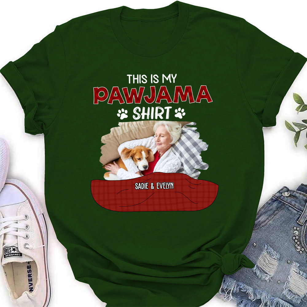Pajama Shirt Version 3 Photo - Personalized Custom Women's T-shirt