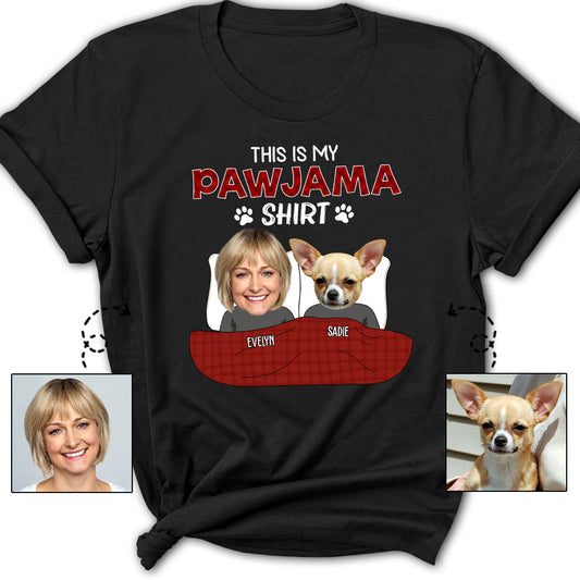 Pajama Shirt Photo - Personalized Custom Women's T-shirt