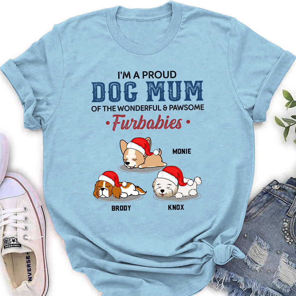Wonderful And Pawsome- Personalized Custom Women's T-shirt