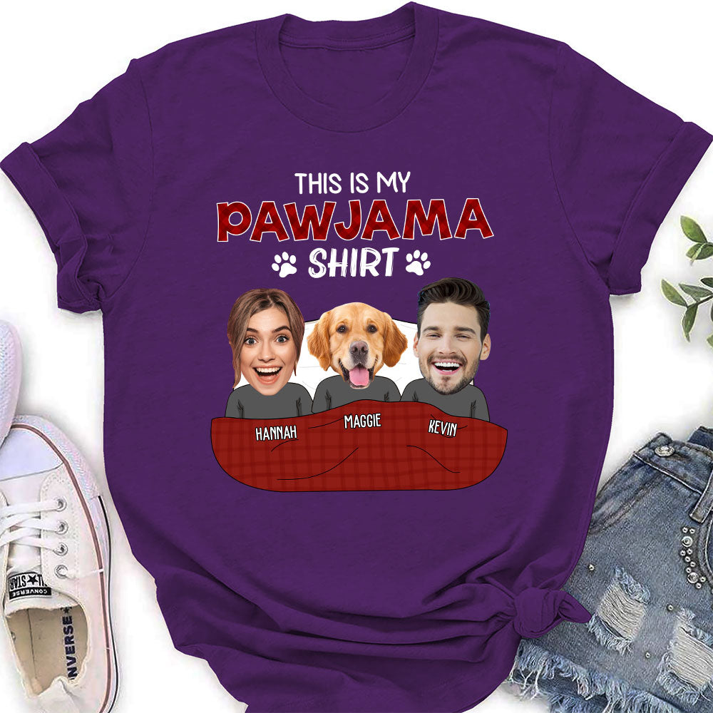 Pajama Shirt Photo - Personalized Custom Women's T-shirt