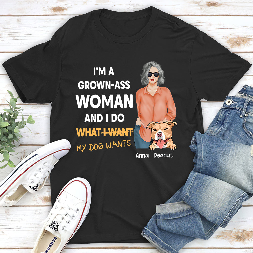What My Dog Wants - Personalized Custom Unisex T-shirt
