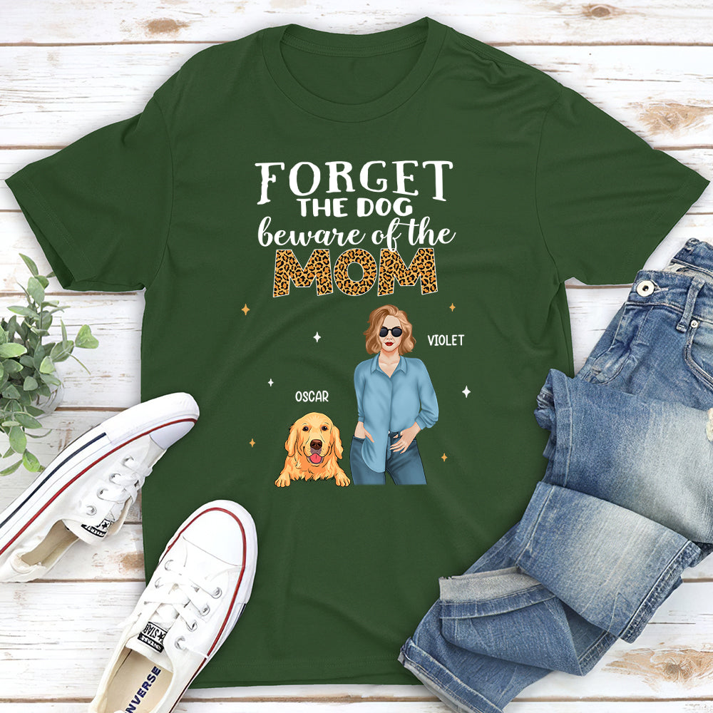 Beware Of The Mom - Personalized Custom Unisex T-shirt