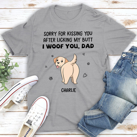 Woof You - Personalized Custom Unisex T-shirt