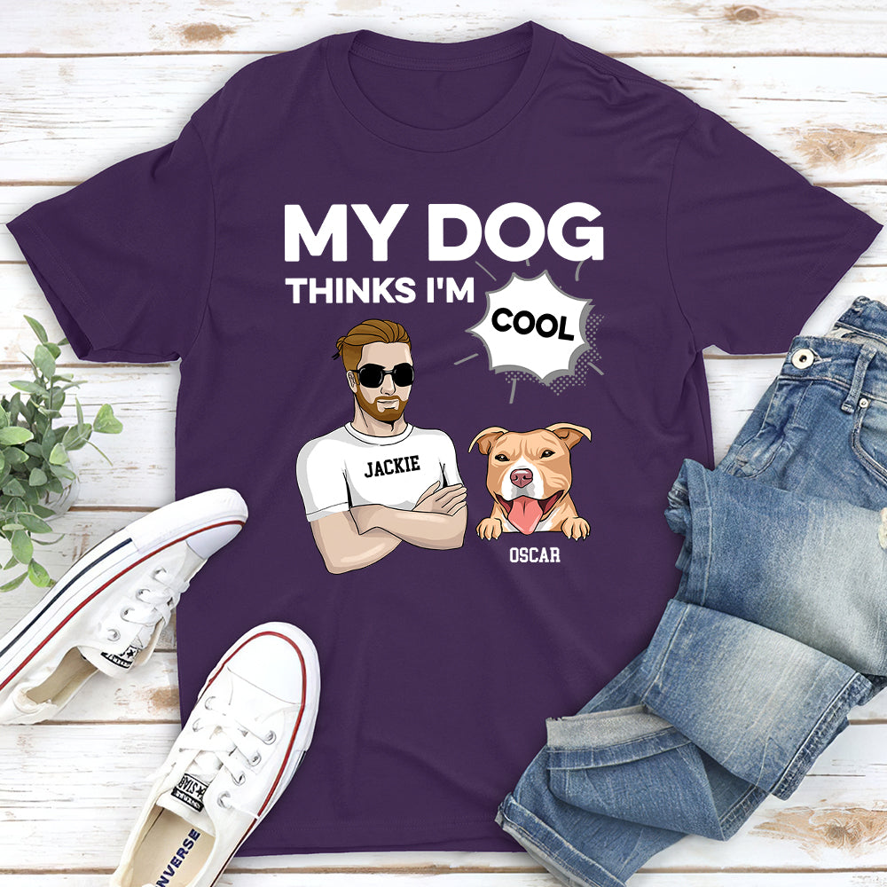 Cool Dog - Personalized Custom Unisex T-shirt