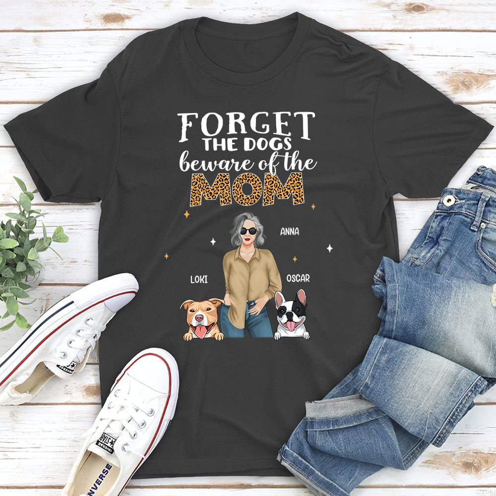 Beware Of The Mom - Personalized Custom Unisex T-shirt